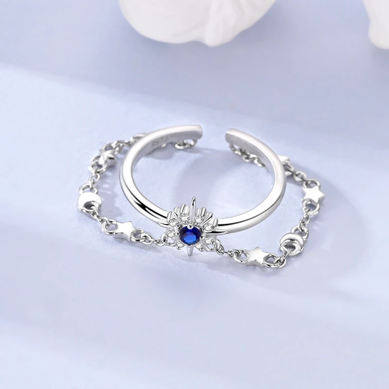 2024 New 925 Silver Ring Zircon Shining Bow Ring Original S925 Finger wedding Ring DIY Women Fine Jewelry Gift