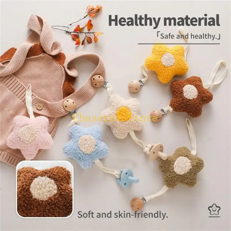 E7CE Universal Baby Pacifier Chain Date Baby Pacifier Clist Hombor
