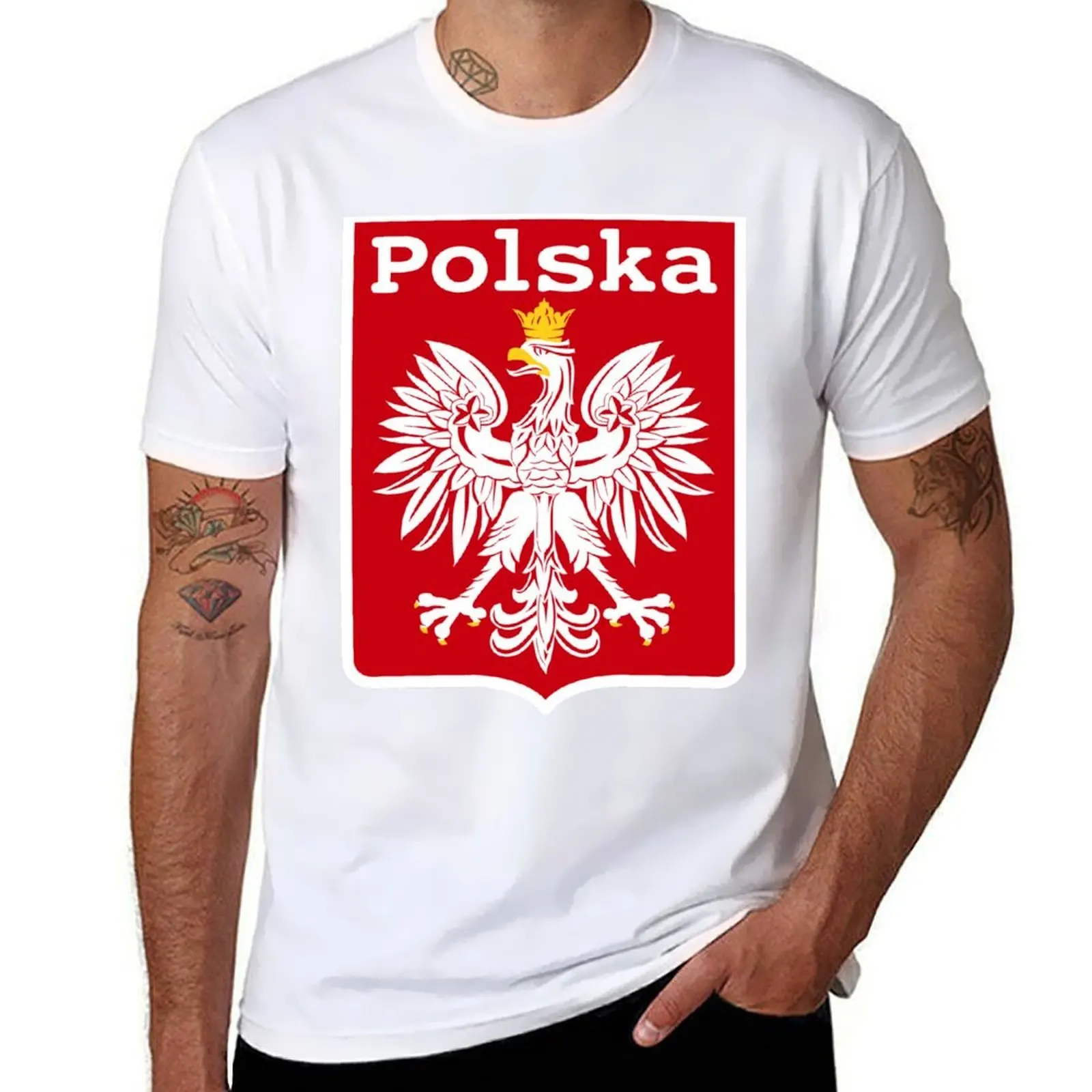 

POLSKA Eagle // Retro Polish Poland Pride T-Shirt t shirts designer man graphic t shirt T-Shirt