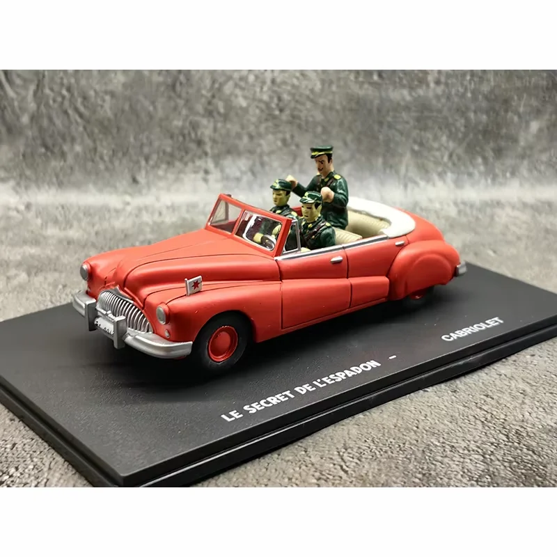 Editions 1/43 Scale Convertible With Doll Alloy Car Model Static Display Adult Collection Color Box Original Package