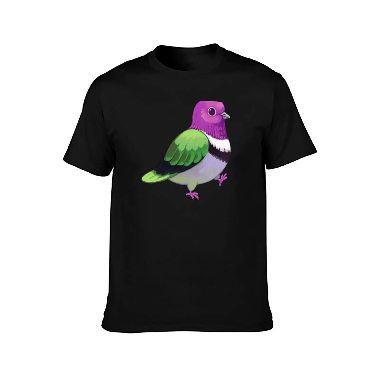 Pride Birds: Pink Headed Fruit Dove T-Shirt Soft Durable Cotton T-Shirt