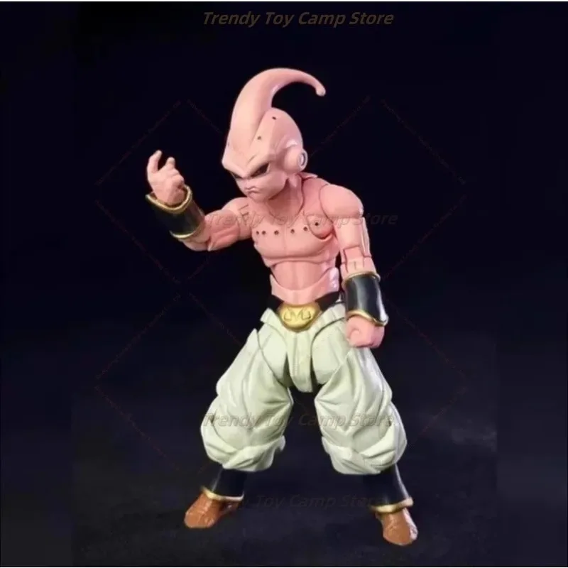 【متوفر】 ألعاب شخصيات الحركة Dragon M Ball Tonsenarttoys Tangsen Mouth Majin Kid Buu Shf Buu