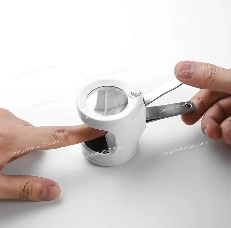 

2-in-1 Magnifying Glass Nail Clipper with LED Light - High-Power Illuminated Clippers for Seniors & Baby Care
