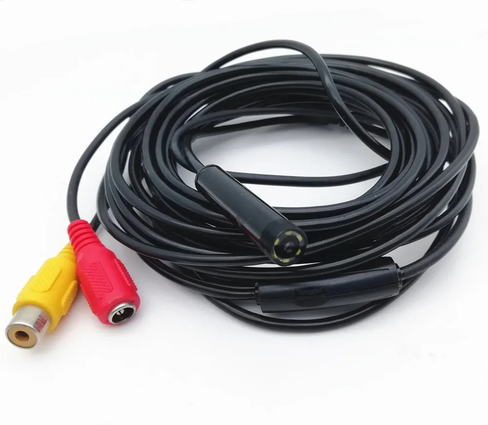 5.5MM AV Endoscope Camera Water-proof IP66 Video Microscope CMOS Borescope Otoscope