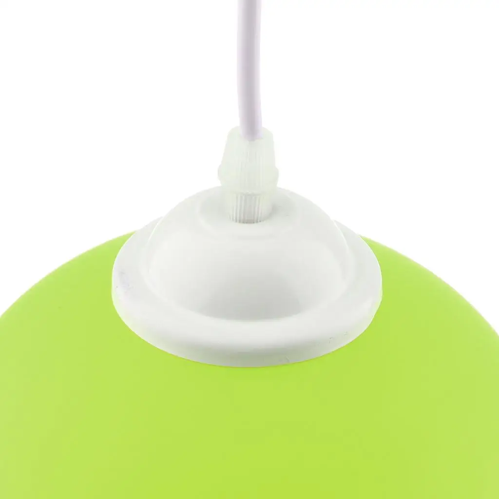 Light Lampshade PVC Flower Pendant Shade Bulb Cover E27 Fixture for Dining Room Ceiling