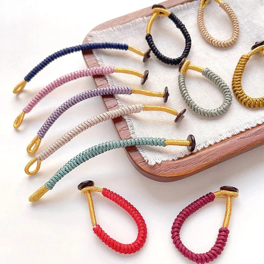 8 шт., однотонная веревка ручн – обзор и цена Jewelry Making Knots For Clasps