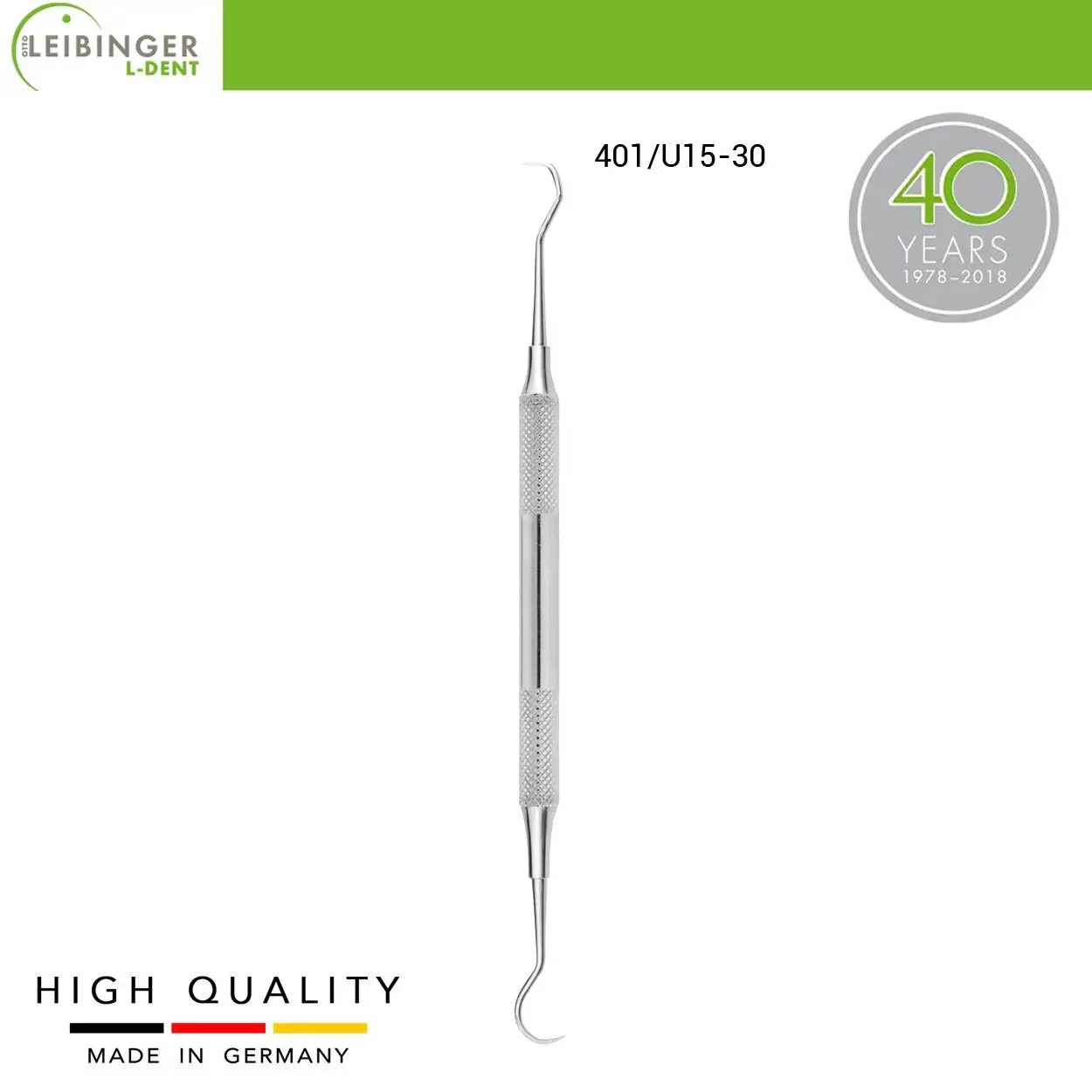 Otto Leibinger - Scaler Towner-Jacquette U15/30 - Periodontal Curette