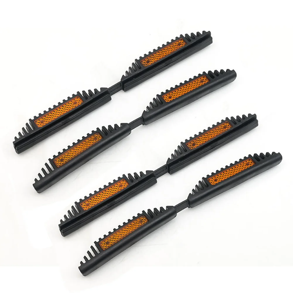 Car Door For Edge Protection Strips 4 Pack 21.5 x 2 cm Reflective Plastic for Enhanced Night Visibility and Durability
