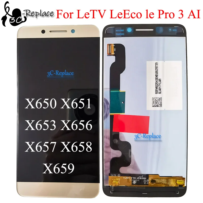 ЖК-дисплей для LeTV LeEco le Pro 3 AI X650 X651 X656 X657 X658 X659 X653