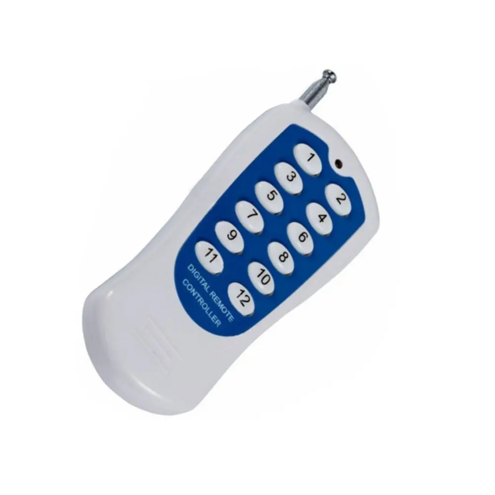 433MHz RF Remote Control Transmitter 315MHz 1527 Chip Wireless Remote Soft Silicone Buttons ABS Plastic Housing