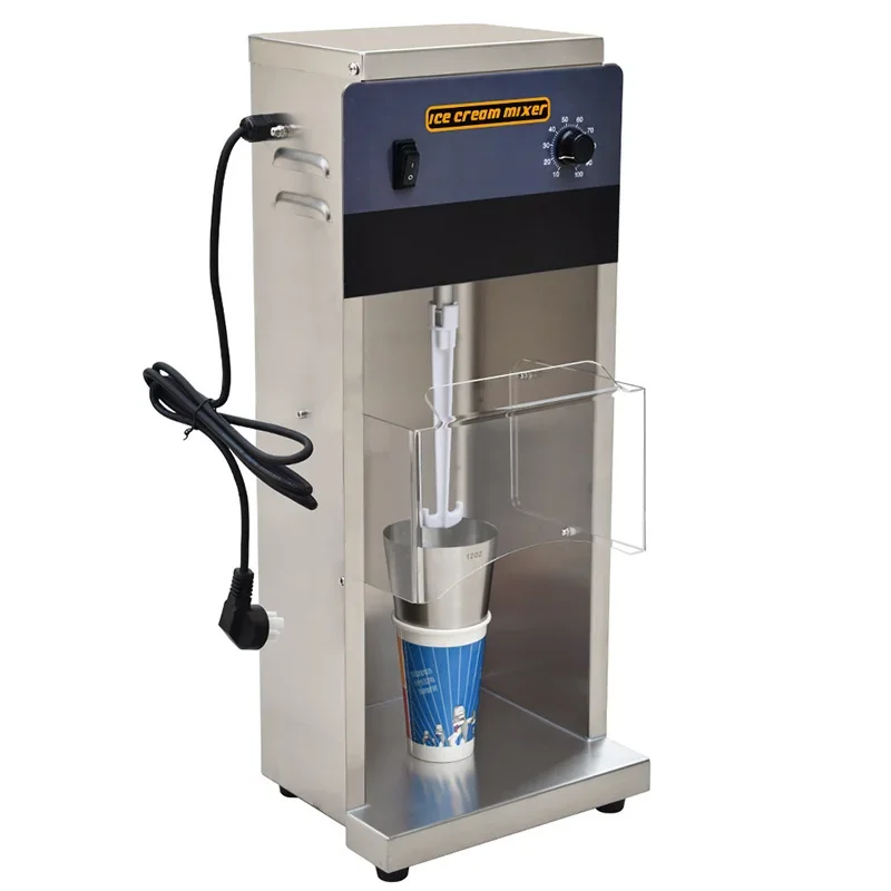 Ice Cream Mixer, Stepless Precise Speed Control, Bubble Tea Shop Mixer, Commercial and Casual Dining Equipment
