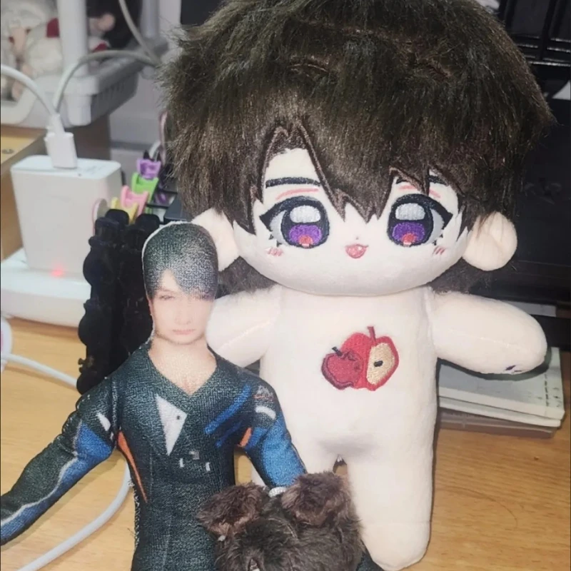 20cm Anime Game Love And Deepspace Caleb Kawaii Cosplay Cotton Doll Body Fans Collection Dress Up Soft Plushie Toy Figures Gifts