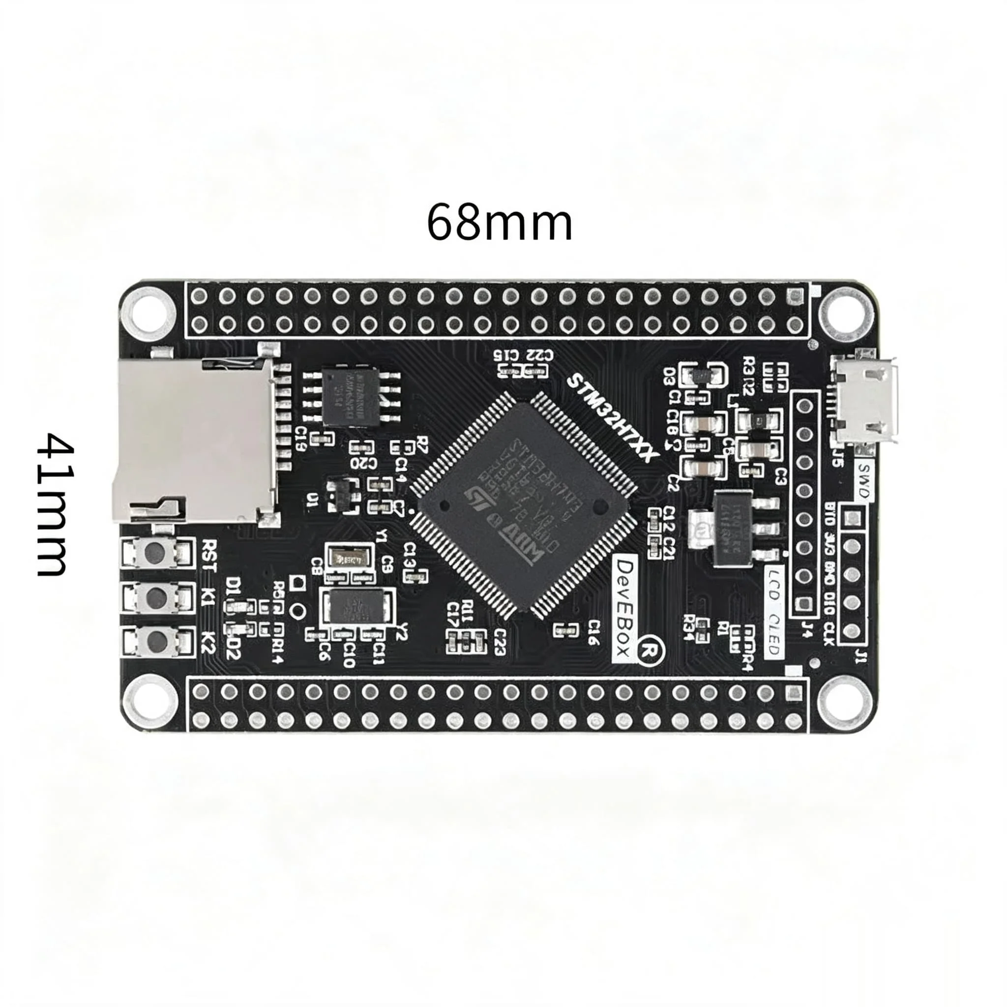 STM32H743VGT6 System Learning Module STM32H743 H743VI 480MHz Cortex-M7 1024KB Chip 32-bit MCU STM32 ARM Core Development Board