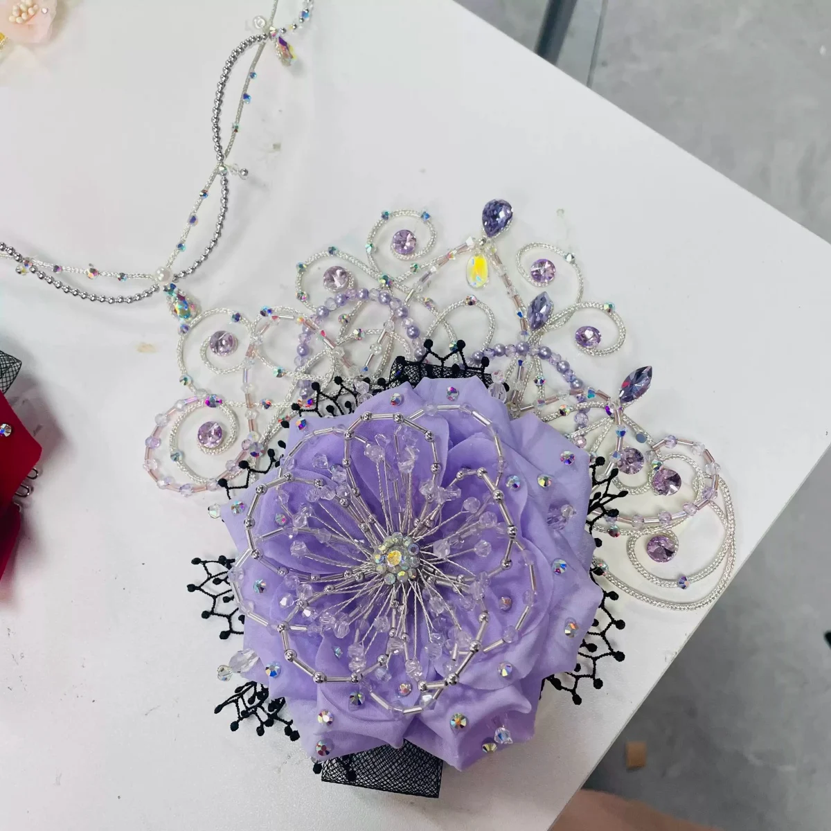 Ballet Variations Headpiece Purple Paquita Divine Camel Horse Variations Headpiece