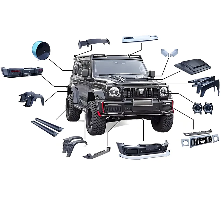 

Mars City Base Style Body Kit For GWM Tank 300 New Car Bumpers Facelift With Tow Hook Cut-Outs Accessories Upgrade