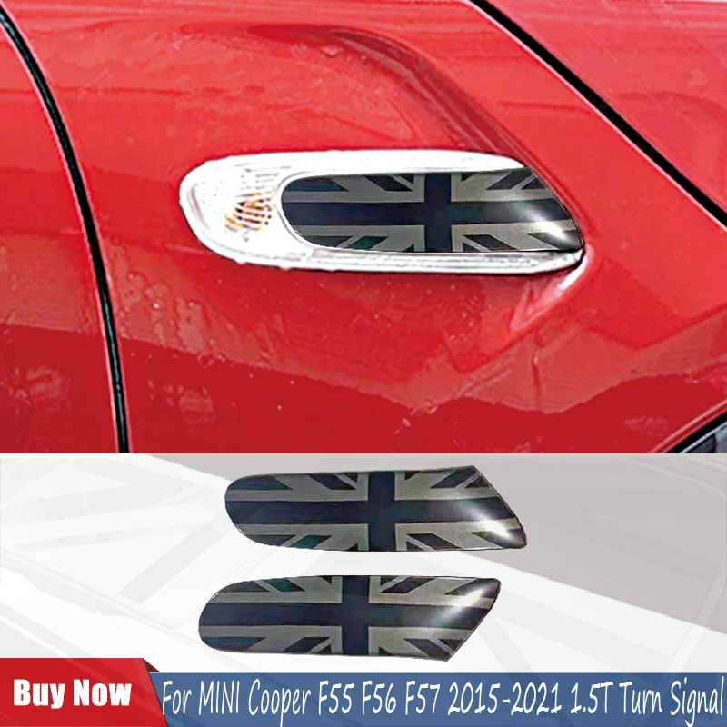 

Для MINI Cooper F55 F56 F57 2015-2021 автомобильное крыло, указатель поворота, наружные фонари, наклейки, автоаксессуары