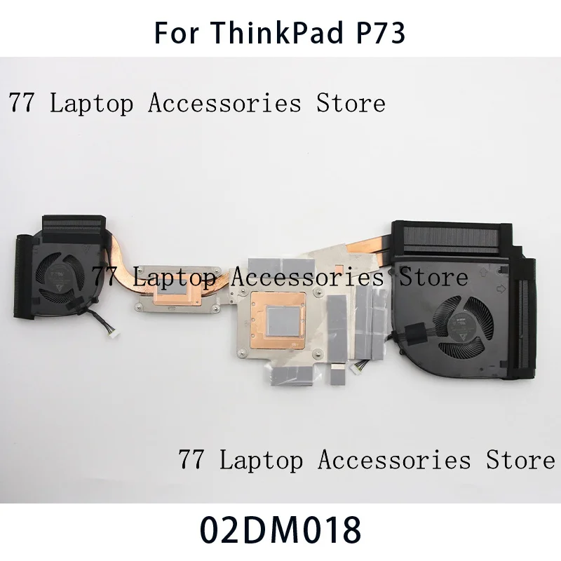 

Brand new for Lenovo Thinkpad P73 CPU radiator cooling fan 02DM018