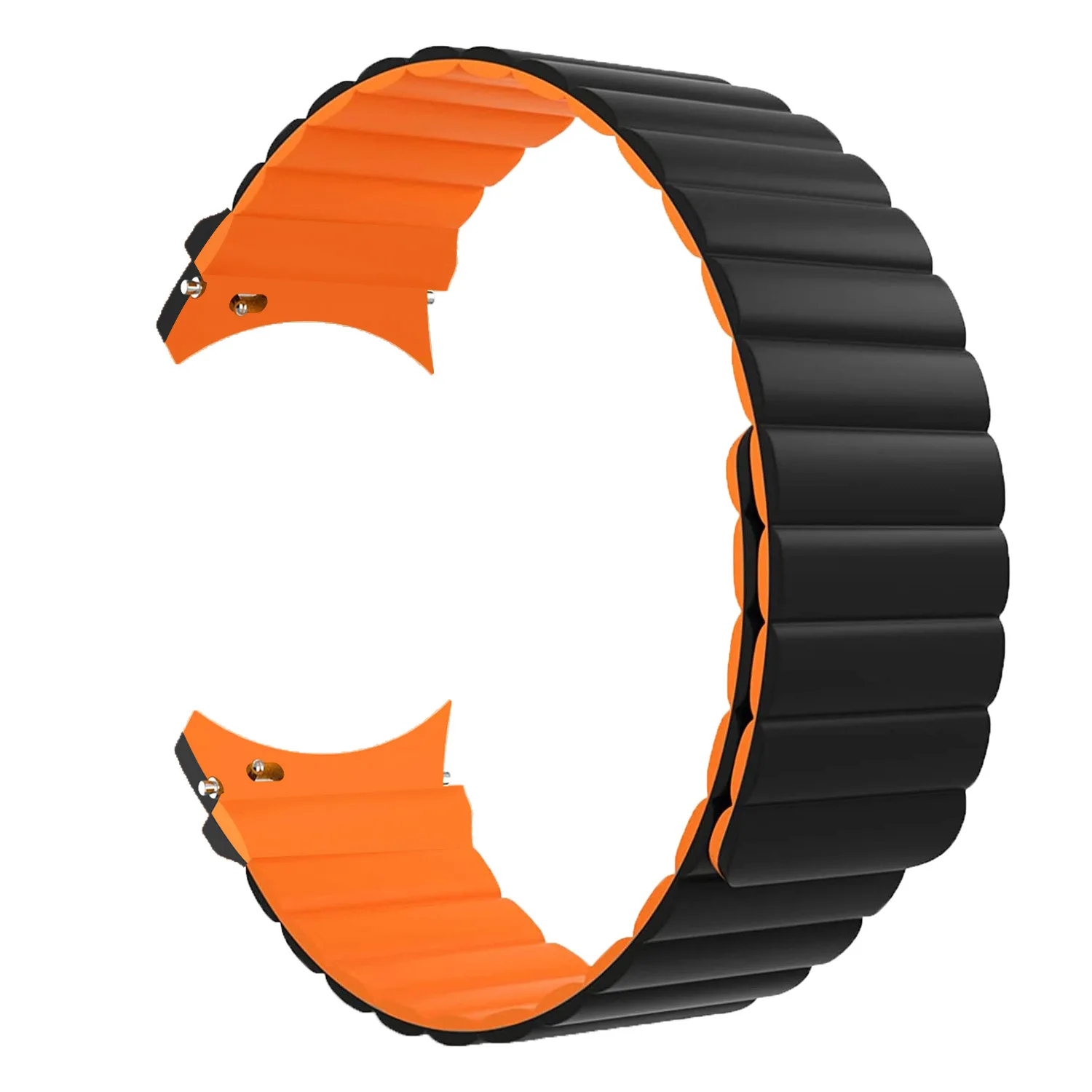 Магнитный силиконовый ремешок для Samsung Galaxy Watch 4 Classic 46 мм 42 мм/7 6 5 4 44 мм 40 мм Браслет для Galaxy Watch 5 Pro 45 мм Ремешок