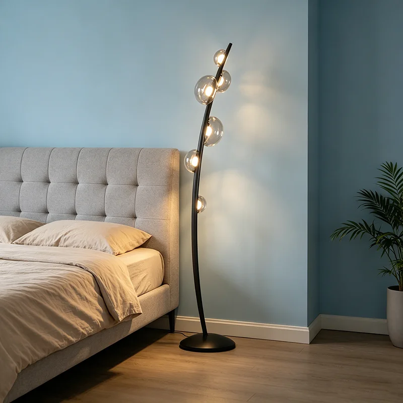 

Home Room decorating items led lights floor lamps for bedroom livingroom Stand light Bedside lamp