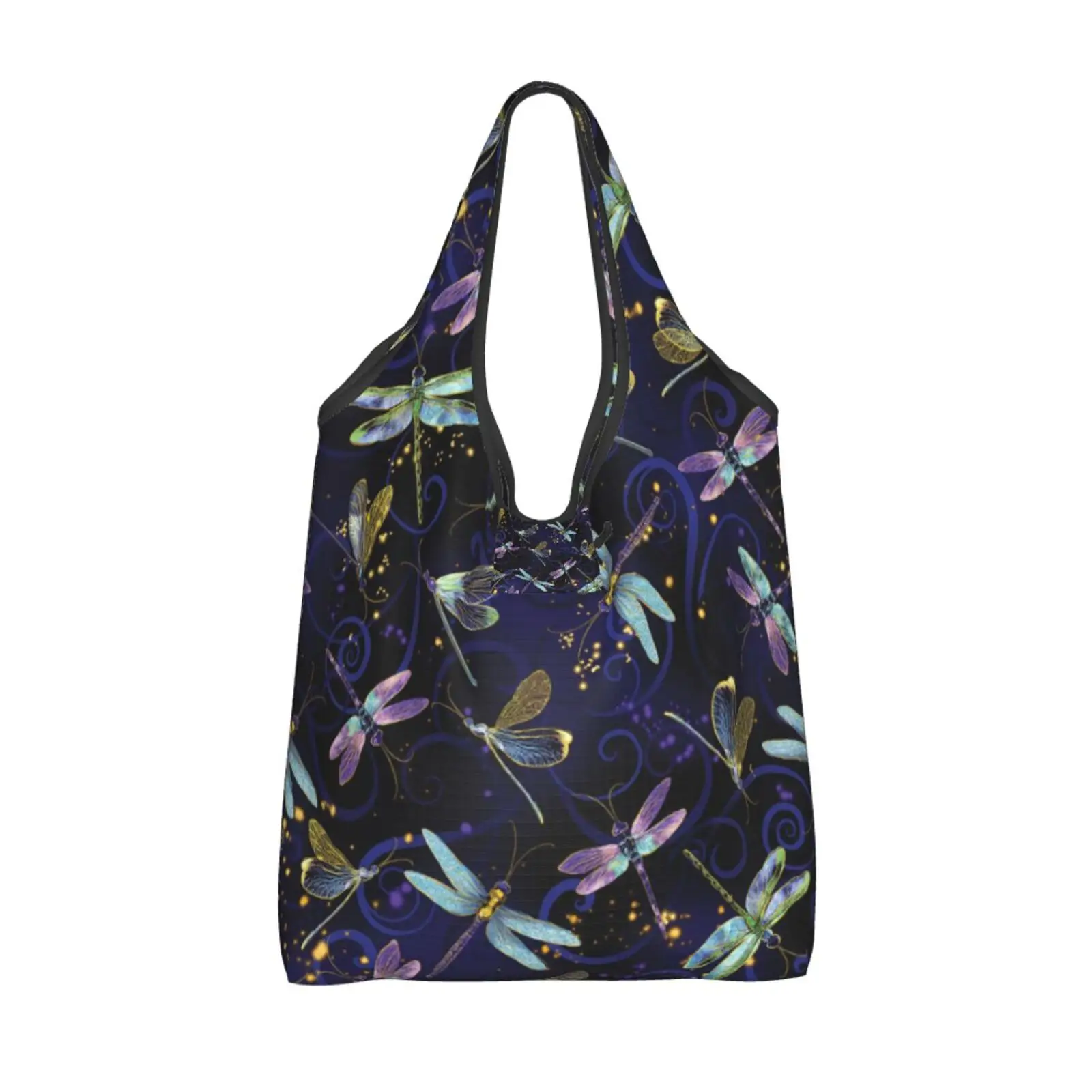 bolsa-de-compras-preta-estilo-gotico-libelula-ceu-estrelado-lua-bolsa-dobravel-sacola-de-compras-ecologica-reutilizavel-ao-ar-livre