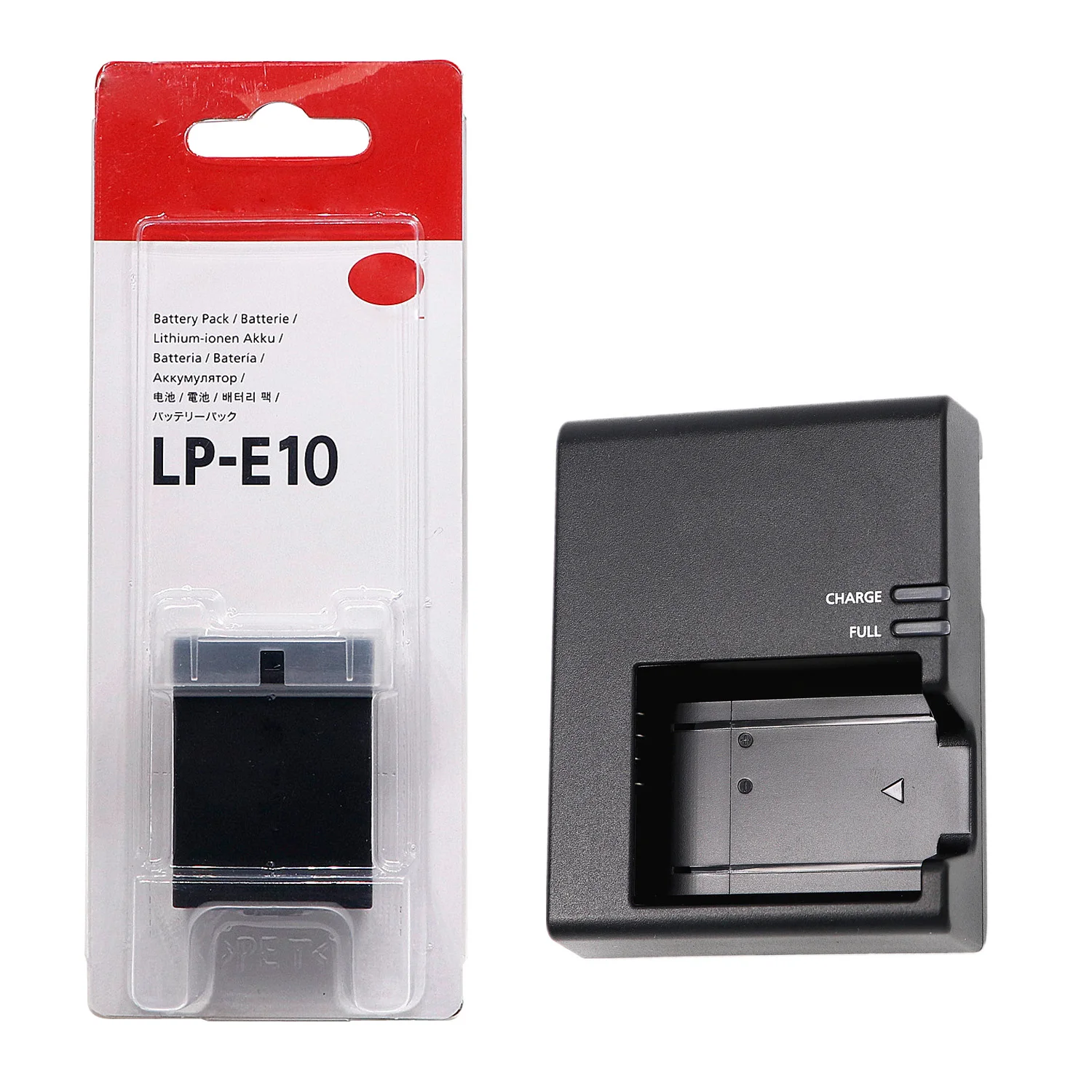 

Original LP-E10 LPE10 860mAh Battery For Canon EOS Rebel T3 T6 T7 T100 Kiss X50 X80 X90 1500D 3000D 4000D Camera LC-E10 Charger