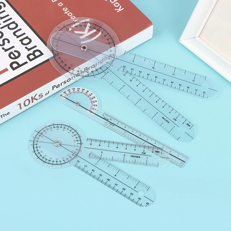 6/8Inch Goniometer Rule Medical Joint Ruler Calibrated Orthopedics Angle Rule to measure joint angles for physical therapists