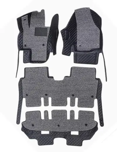 

High quality! Custom car floor mats for Mercedes Benz GLS 580 X167 2025-2020 6 7 seats double layers carpets for GLS580 2024
