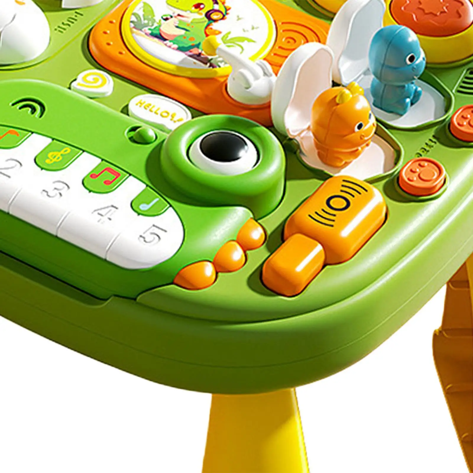 

Musical Activity Table Toy for Babies Interactive Electronic Learning Center for 1 to 4 Years Old Early Education