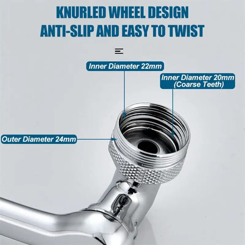 Drehbare Multifunktionale Verlängerung Wasserhahn