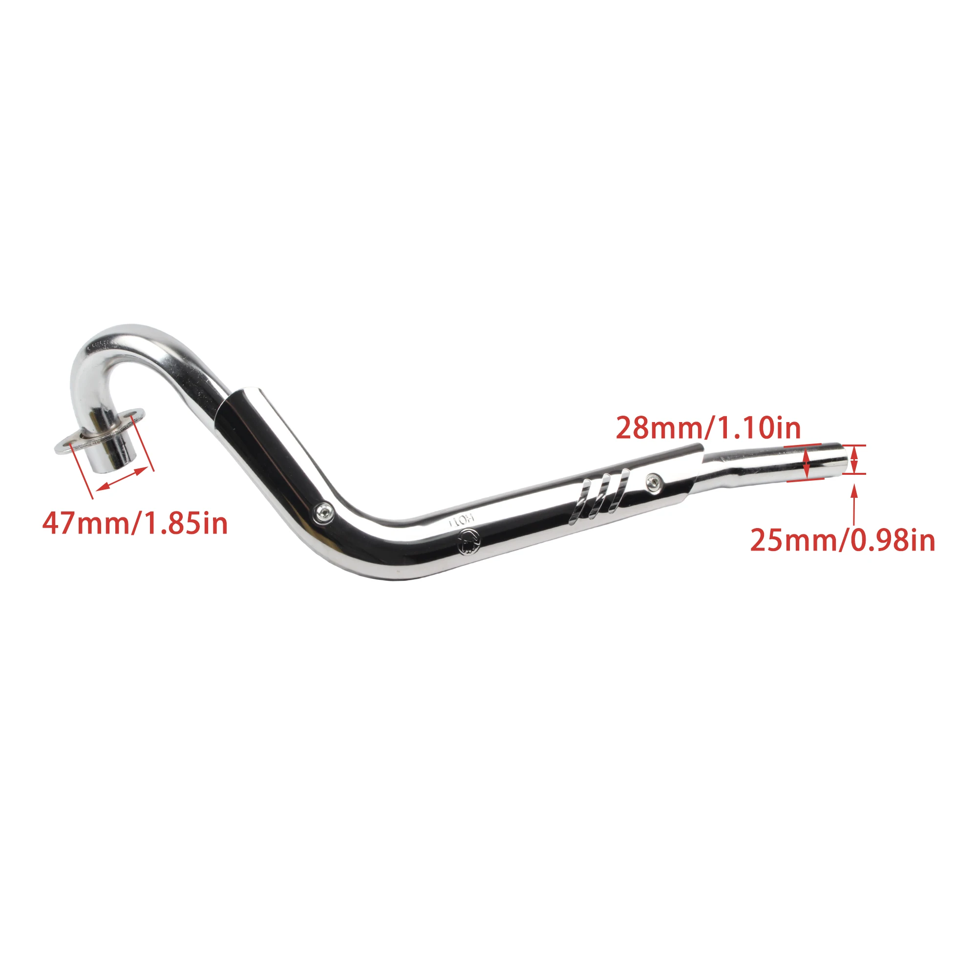 Motorcycle 28MM Exhaust Pipe System Muffler For XR50 CRF50 110cc 125cc 140cc Pit Dirt Bike Motorcross Modified Accessories ﻿ - view 2