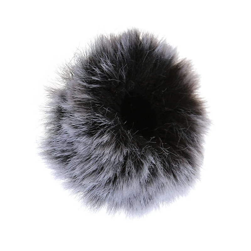 K10 Microphone Windshield Furry Windproof Muff Windscreen Cover for Lapel Lavalier Mic 5-10m WindShield