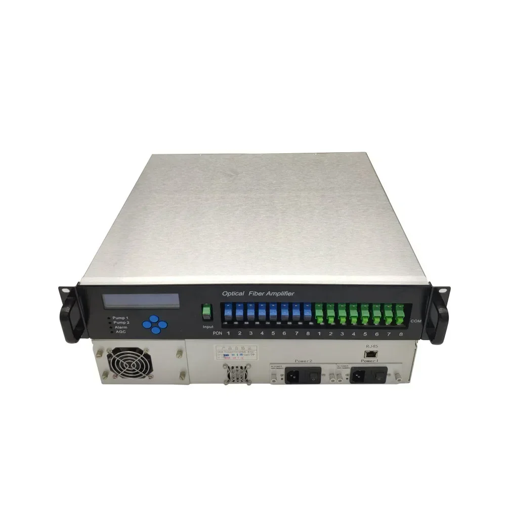 

2025/20wdm high power 1550nm optical amplifier 8 port 19dbm edfa with WDM