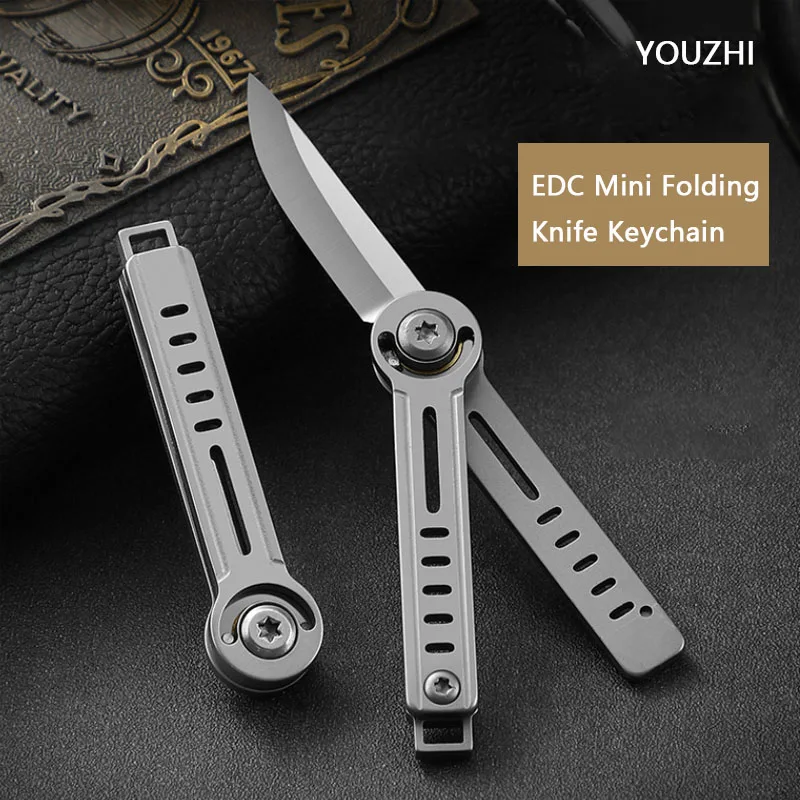 New Design Stainless Steel Folding Knife Portable Outdoor EDC Travel Applicable Hunting and Fishing Survival Hand Tools