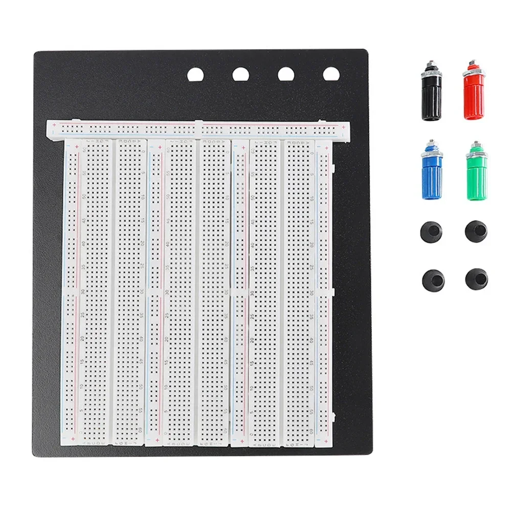 2390 Solderless Breadboard Circuit Test Board 2390 Tie Points 4 Binding Posts Experimental Bench Solderless Circuit Test Board