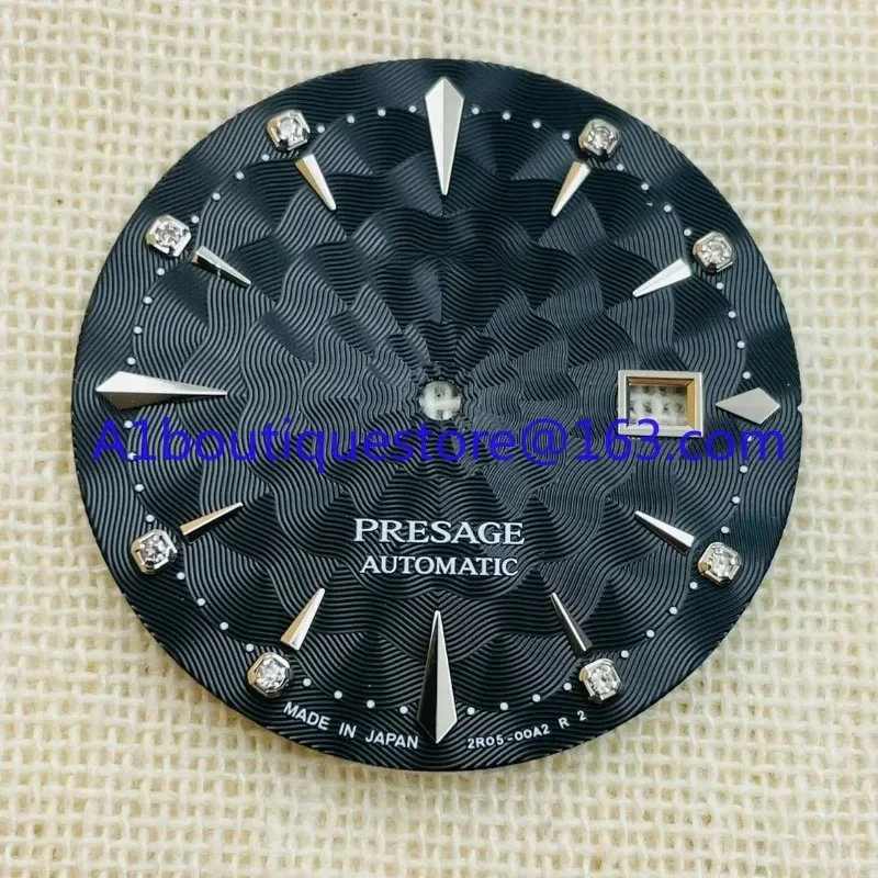 For NH35 Dial, 35mm Diameter Studs with Diamonds, Cocktail Literal, Diving Watch Modification, Watch Accessories