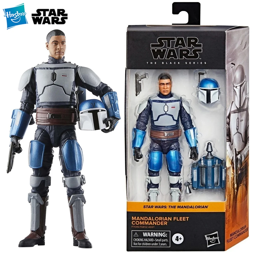

[In-Stock] Hasbro STAR WARS The Black Series Mandalorian Fleet Commander 6-Inch-Scale Action Figure Model Ornamnet Toys