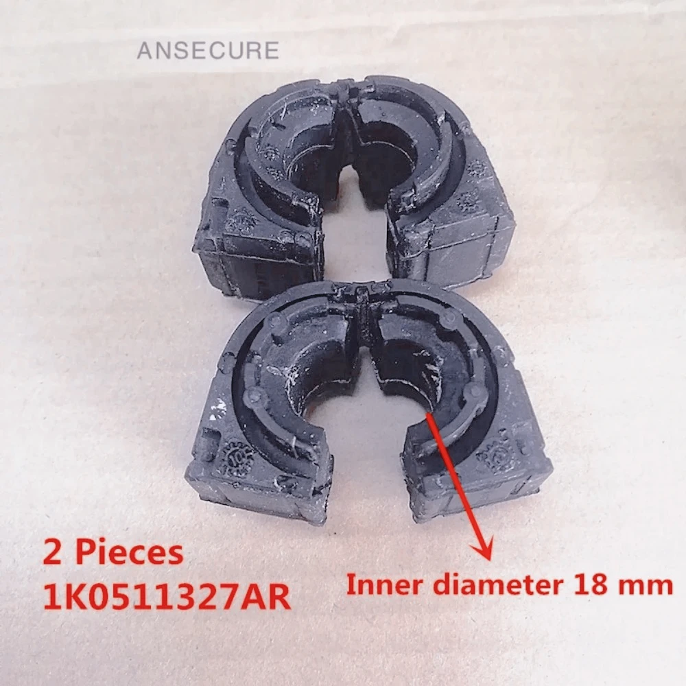 

ZZ-2 PCS Rear Sway Bar Anti-roll Bar Bushing Stabilizer Rubber Bush For Audi A3 VW Golf Passat Tiguan Touran Skoda Seat 1K051132