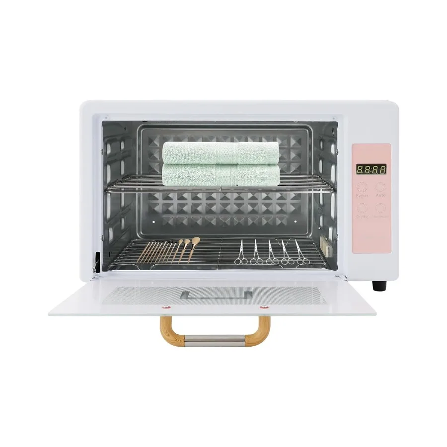 

Sterilizer for Esthetician 24L Large Sterilizer for Nail Tools MultiFunctional Nail Cleaner Box Cleaning Cabinet for Home Use B