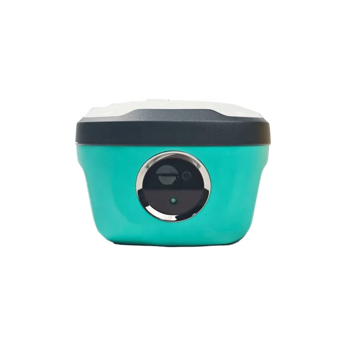 GNSS Receiver with 1408 Channels and 120°  Dual Camera and 3R Green for Land Surveying