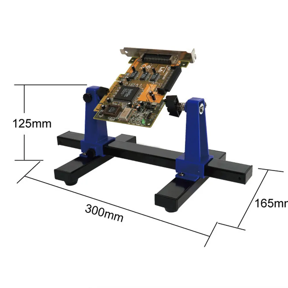 SN-390 PCB supporto per morsetto di saldatura regolabile supporto per dispositivo di rotazione a 360 gradi maschera per circuito stampato per la