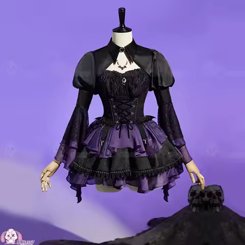 Anime Elizabeth Cosplay Costume Elizabeth Lolita Dress Halloween Costume Party Dress Female