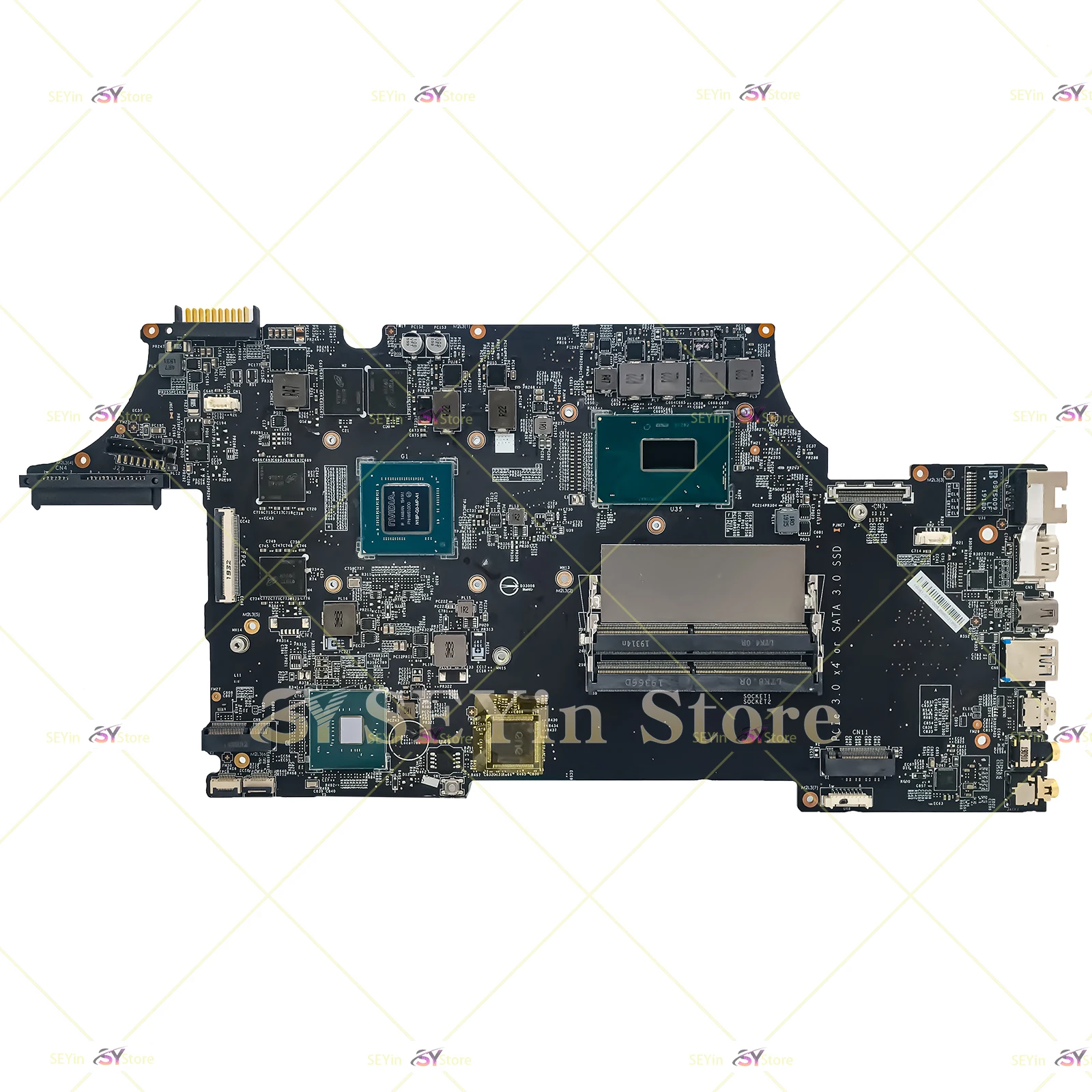 MS-16U41 Mainboard For MSI GL65 MS-16U4  Modern  Laptop Motherboard I5-9300H GTX1650 100% Working