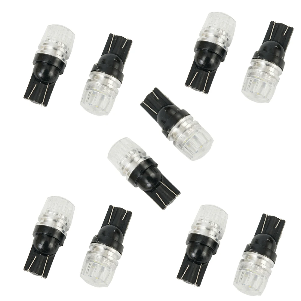 Bombillas LED útiles y duraderas, nuevas y prácticas, 10 piezas, cúpula, indicador de alta potencia, placa de matrícula W5W 168 194 2825