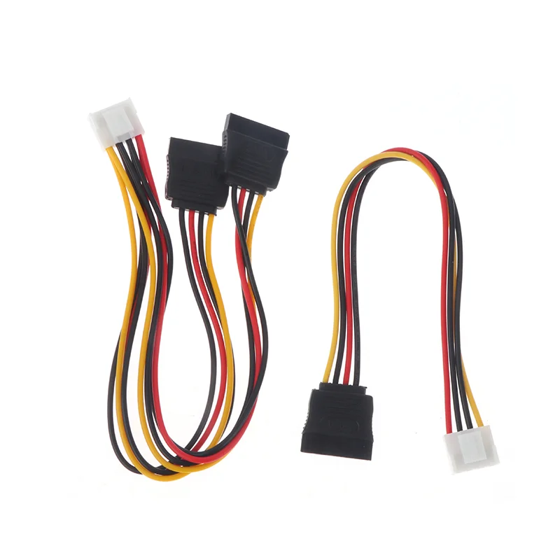 

4-контактный разъем для Hikvision DAHUA Mini VCR IP-камера CCTV Жесткий диск питания от одного до одного/один до двух кабель питания VH3.96 к SATA