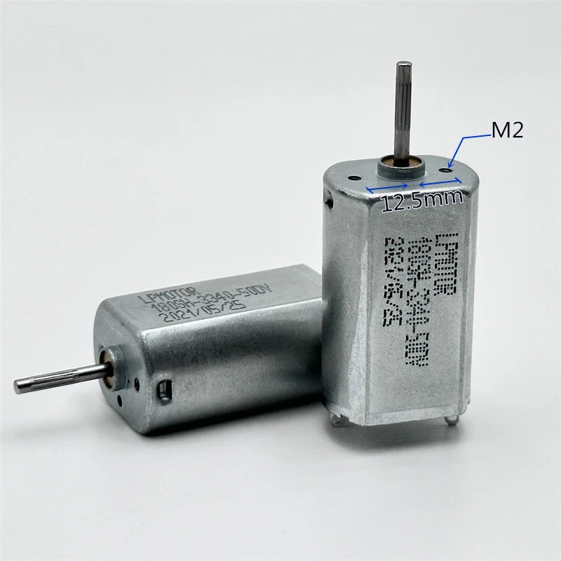 Mini FF-180SH-3340 Motor DC 2.4V 3V 3.7V 5V High Speed Metal brush Mini 20mm Electric Motor Splined Shaft DIY RC Toy Car Shaver