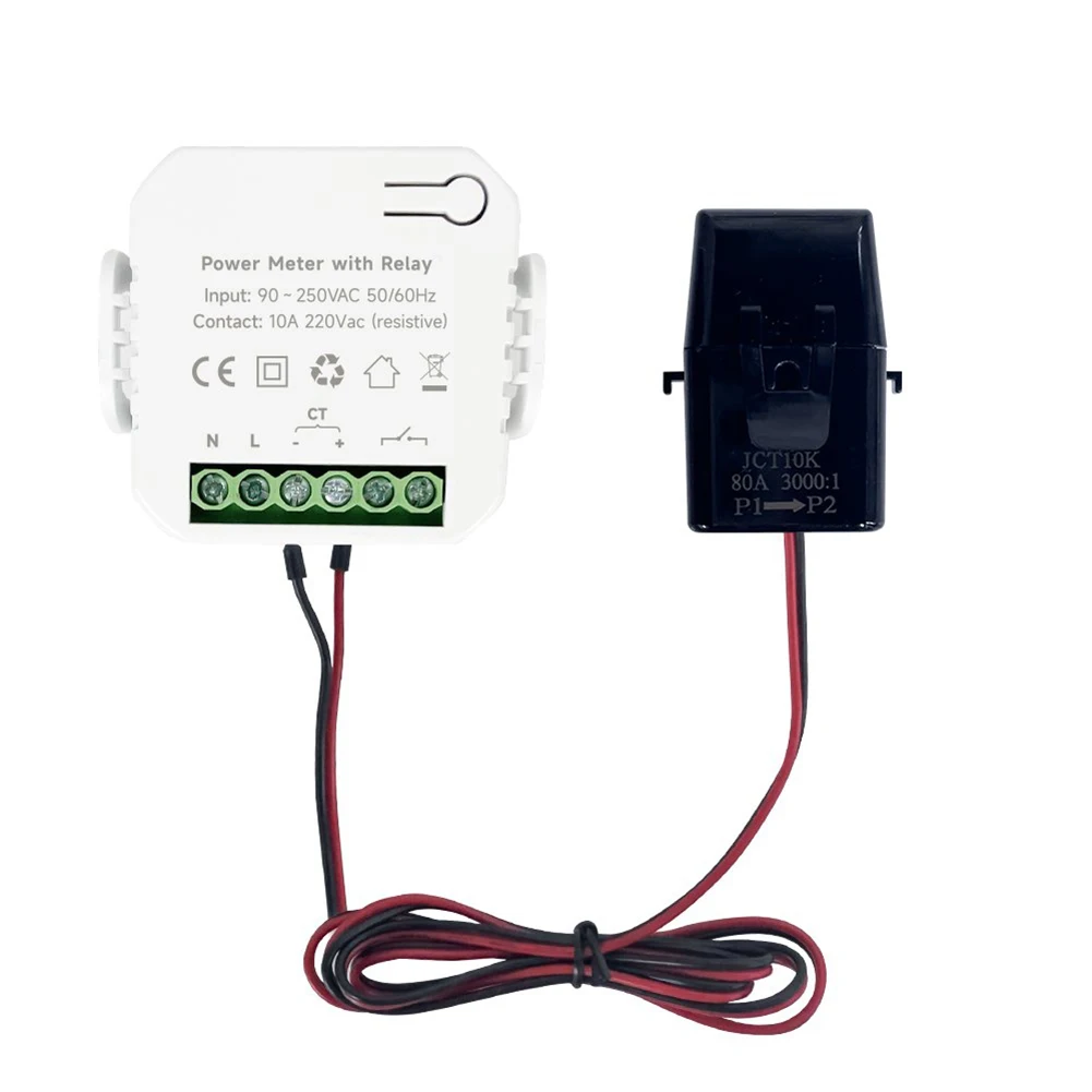 

For For Life WiFi Energy Meter with 1 Clamp Power Tracking App controlled Switch for For Management