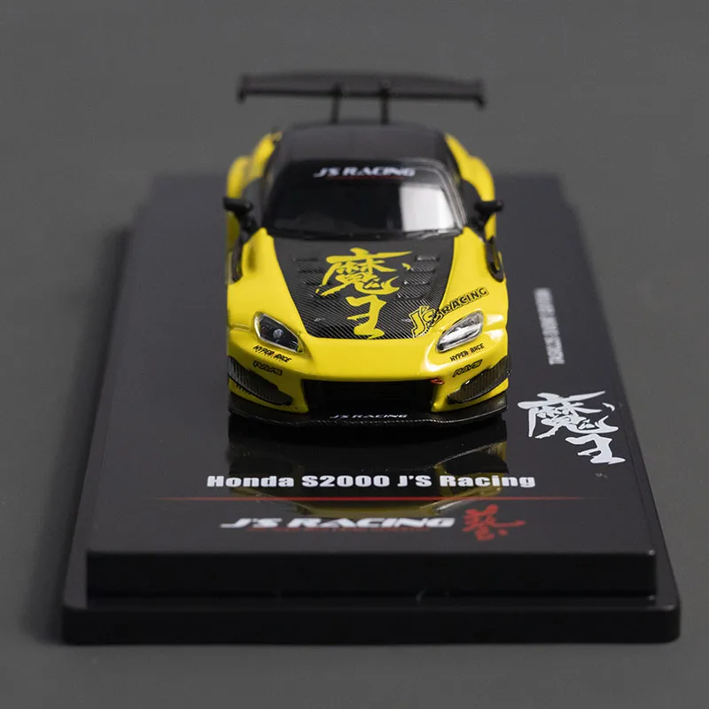 Diecast INNO 1:64 Scale Honda S2000 Tokyo Modification Show Kuala Lumpur Limited Alloy Car Model Collectible Toy Gift Souvenir