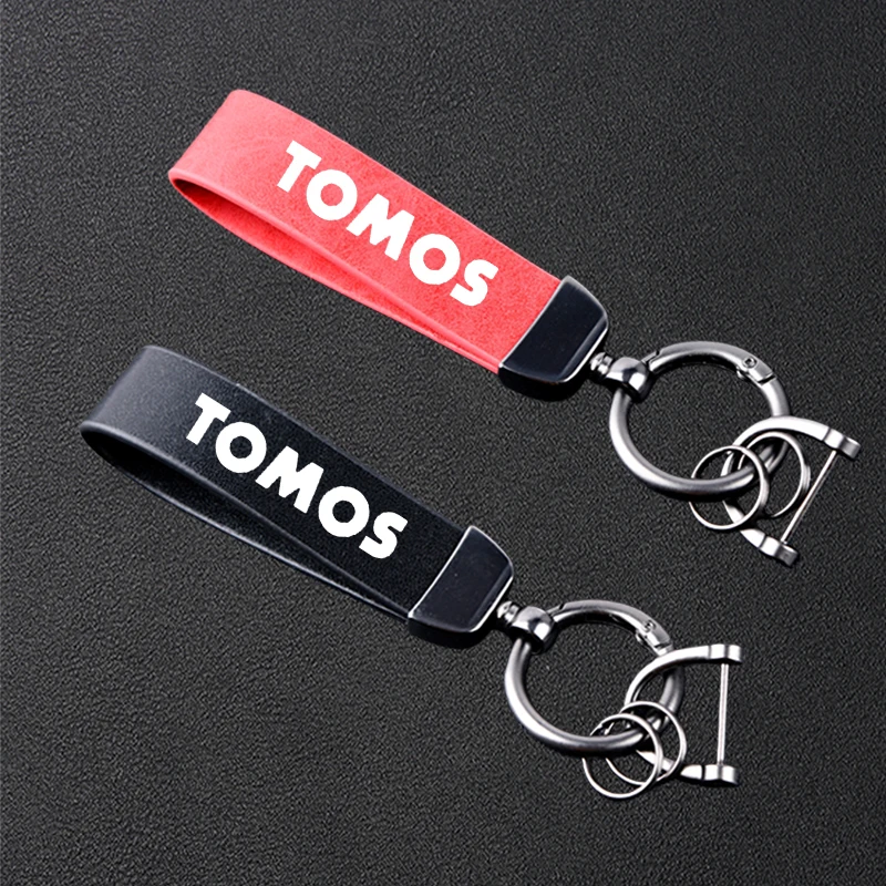 Para Tomos Nitro Arrow Sprint LX Streetmate R A35 Racing TT llavero de cuero de motocicleta de alta calidad accesorios de llavero de Metal