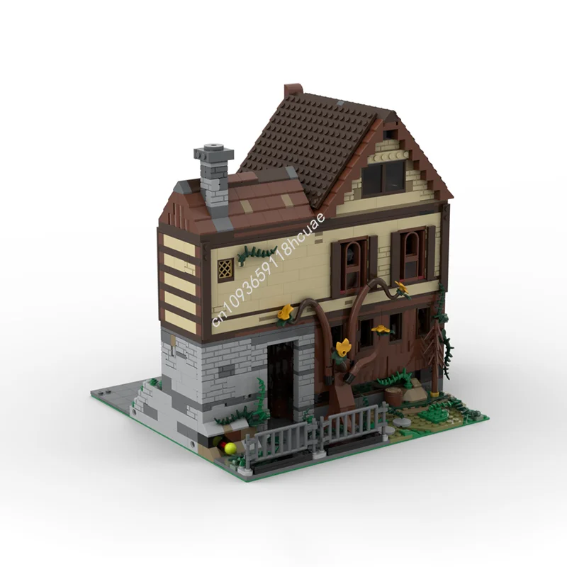 2099 قطعة MOC ساندرسونز الحرفية متجر وحدات نموذج اللبنات العمارة لتقوم بها بنفسك ألعاب إبداعية الاطفال هدايا عيد الميلاد عيد الميلاد #2