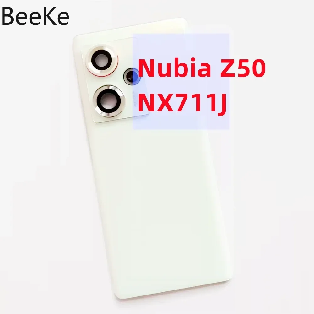 Repair Original For ZTE Nubia Z50 Z50S NX711J Rear Battery Glass Back Cover Housing Case Shell + Camera Lens Frame Replacement